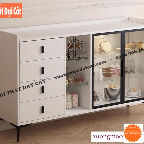 Tủ nhà bếp thiết kế hiện đại TBN080