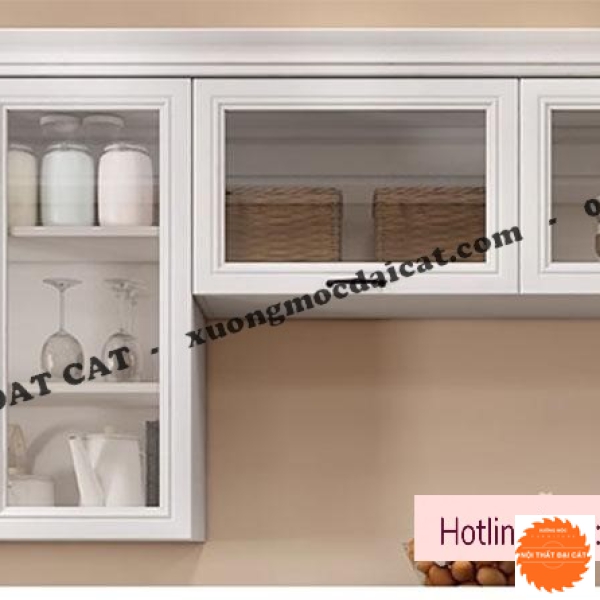 Tủ nhà bếp thiết kế tân cổ điển TBN081