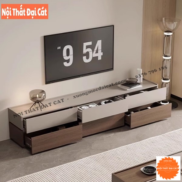 Kệ tivi gỗ thiết kế độc đáo KTV429