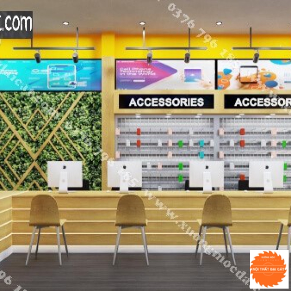 Mẫu thiết kế shop điện thoại MS003