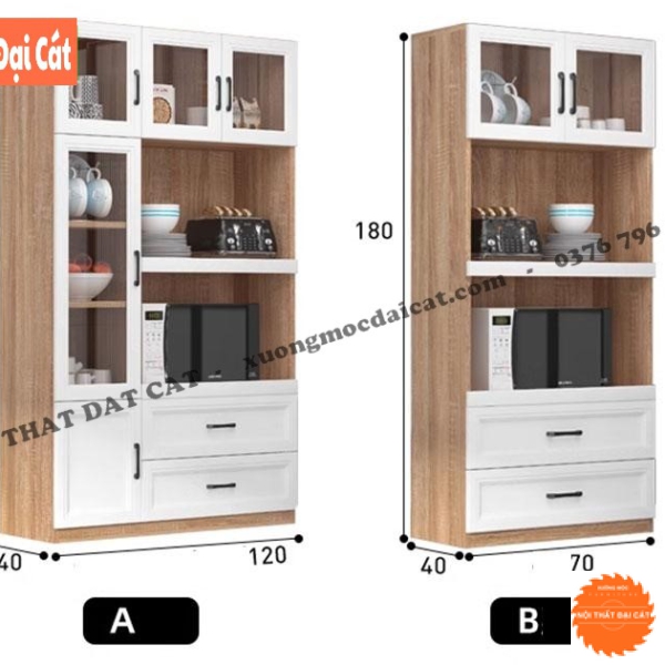 Tủ đựng đồ thiết kế dáng cao TBN088