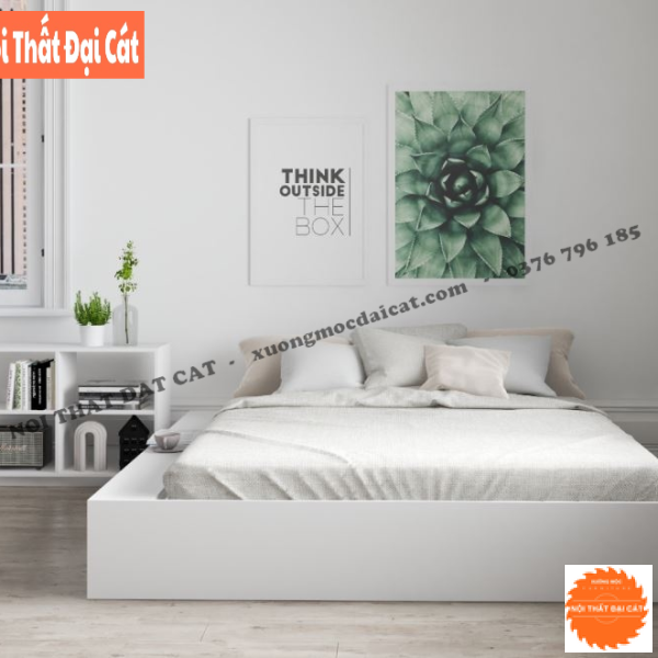 Giường ngủ gỗ công nghiệp đẹp G119