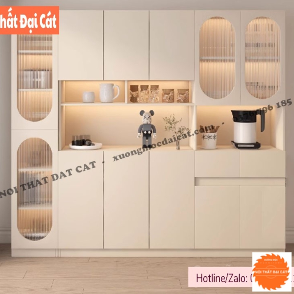 Tủ để chén bằng gỗ tiện lợi, đa năng TBN114
