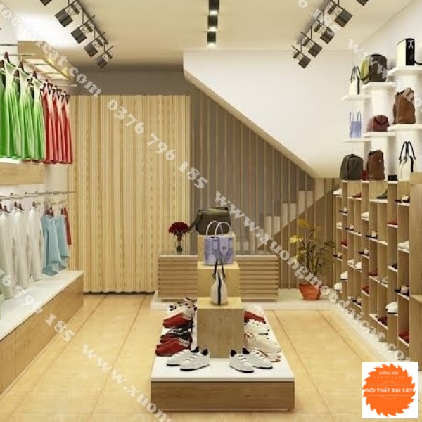 Mẫu thiết kế shop túi xách MS006
