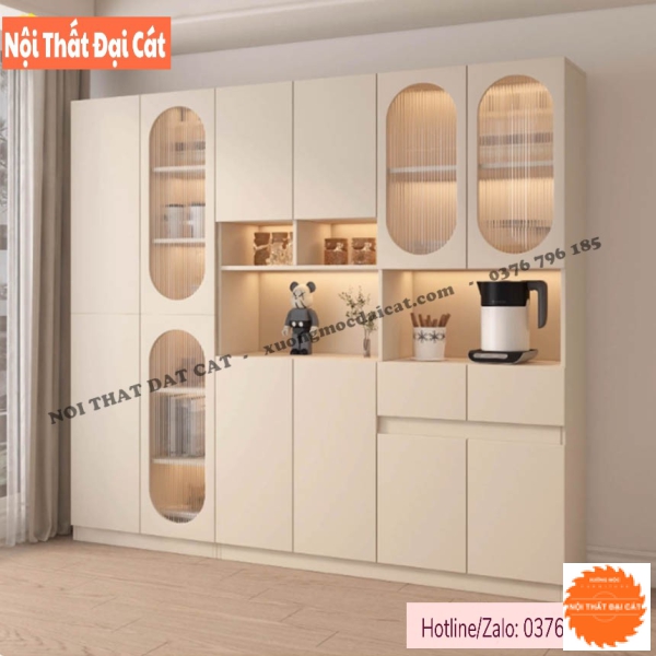 Tủ để chén bằng gỗ tiện lợi, đa năng TBN114