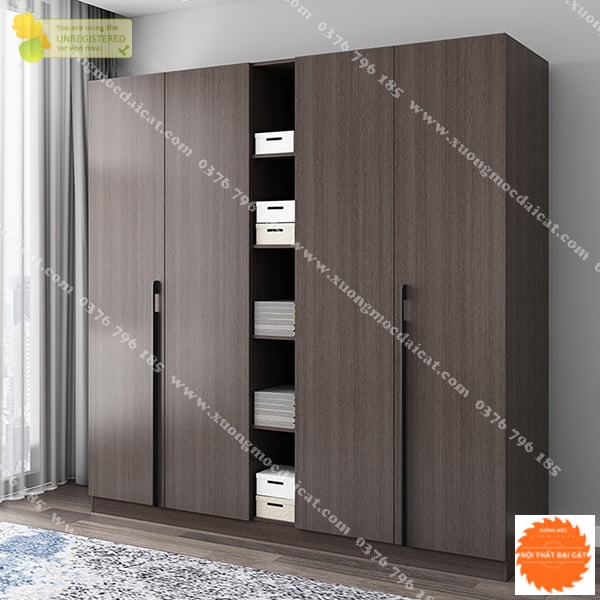Tủ áo quần hiện đại - tiện dụng bằng gỗ TA172
