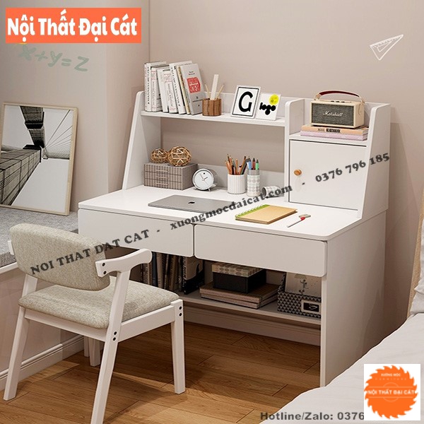 Bàn học sinh nhỏ gọn bằng gỗ BH052