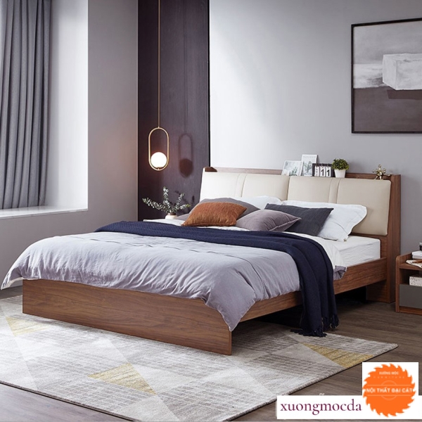 Giường bọc nệm cao cấp GBN011