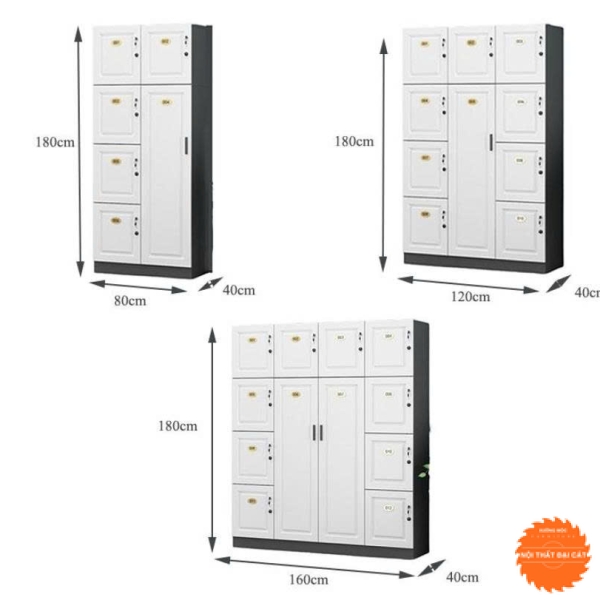 Tủ locker văn phòng nhiều hộc TL012