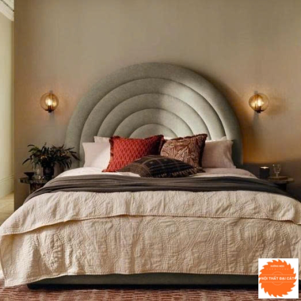 Giường bọc nệm cao cấp GBN028