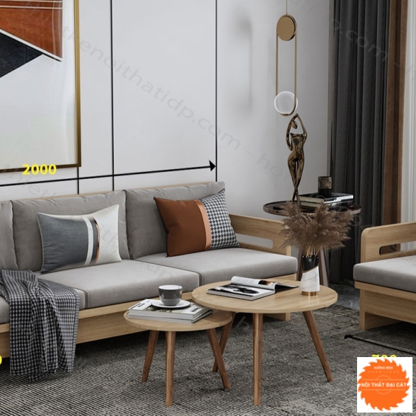 Bộ ghế sofa cho gia đình 001
