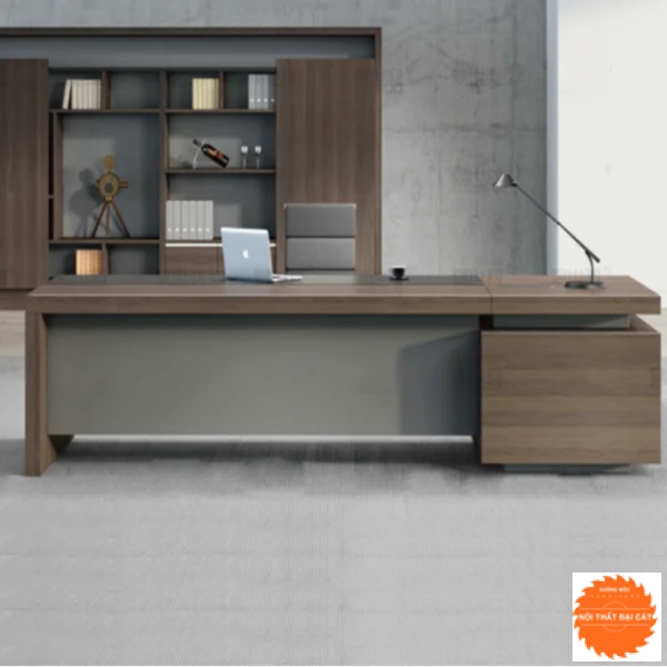 Bàn làm việc giám đốc đơn giản đẹp 