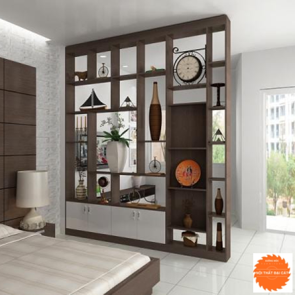 Kệ vách ngăn phòng ngủ VN037