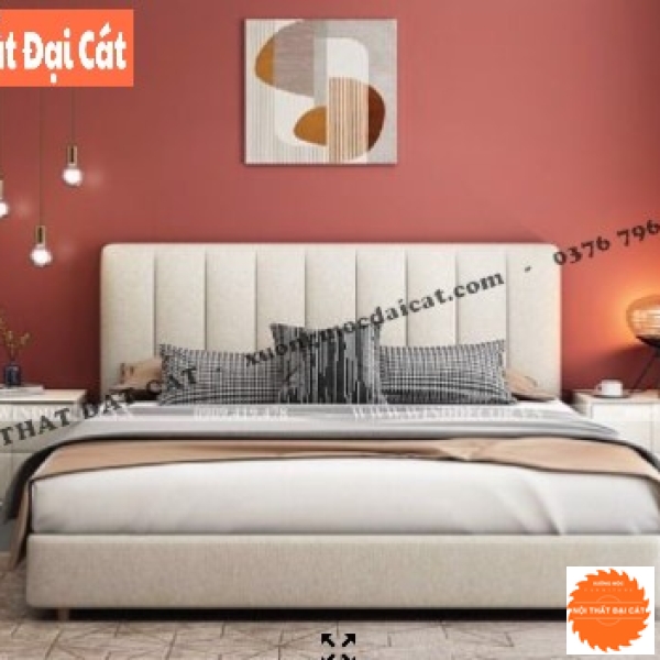 Giường bọc nệm cao cấp GBN036