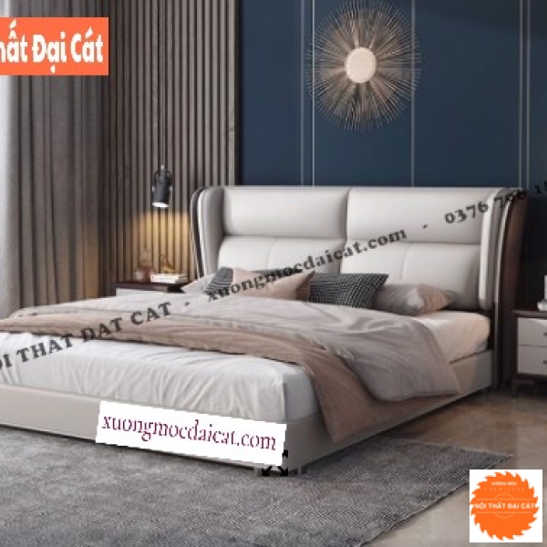 Giường bọc nệm cao cấp GBN040