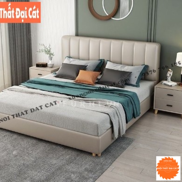 Giường bọc nệm cao cấp GBN042