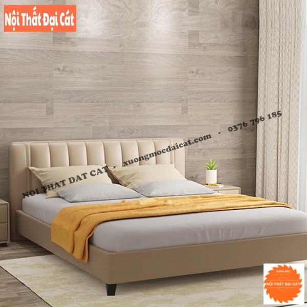 Giường bọc nệm cao cấp GBN044