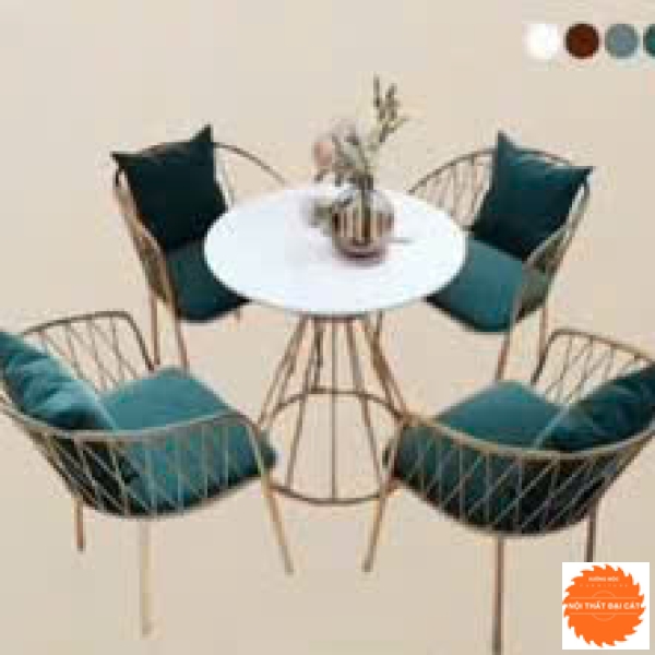 Bộ bàn ghế quán cafe GA051