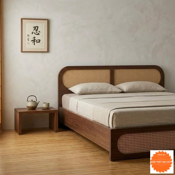 Giường mây GM001