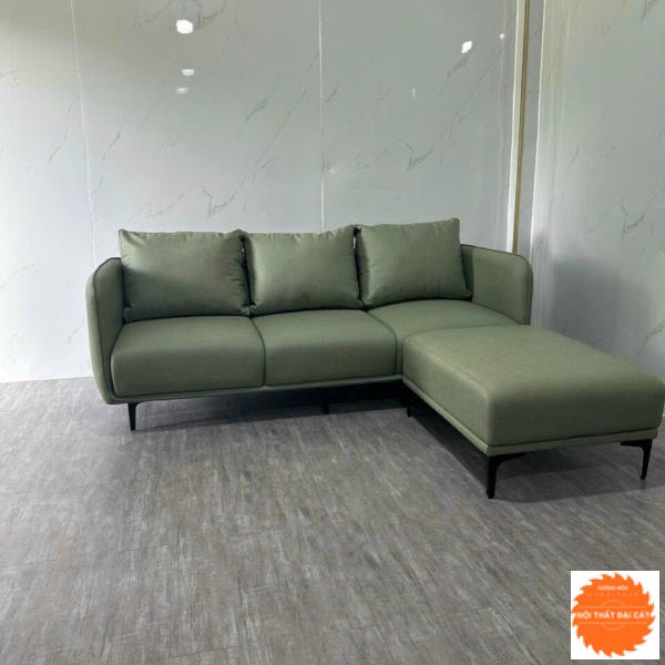 Ghế sofa góc chân sắt