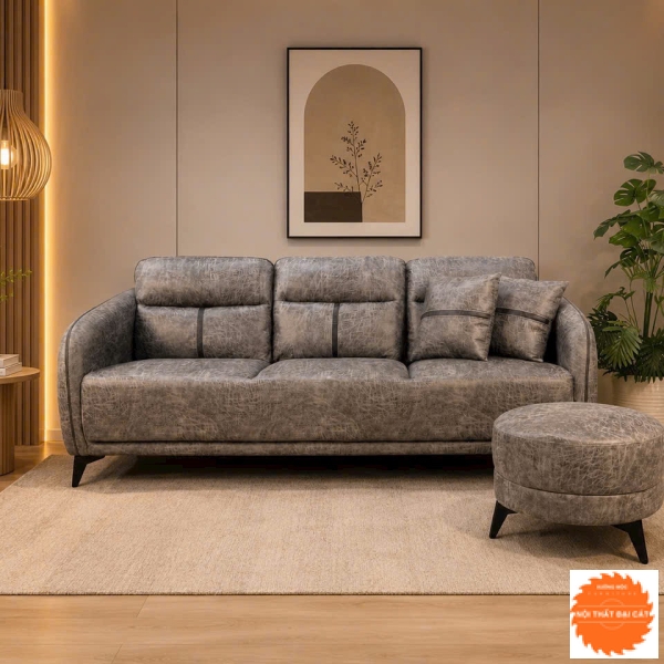 Băng ghế sofa chân sắt