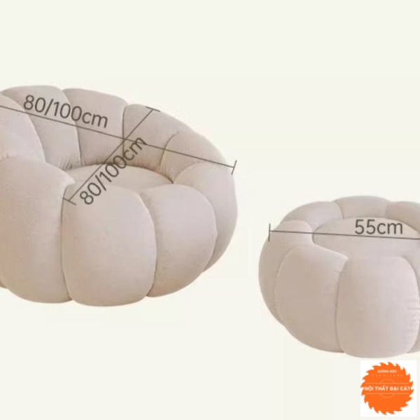 Ghế sofa đơn thiết kế đẹp