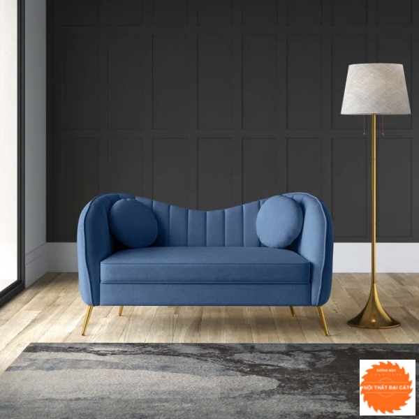 Ghế sofa đơn chân sắt nhiều màu sắc