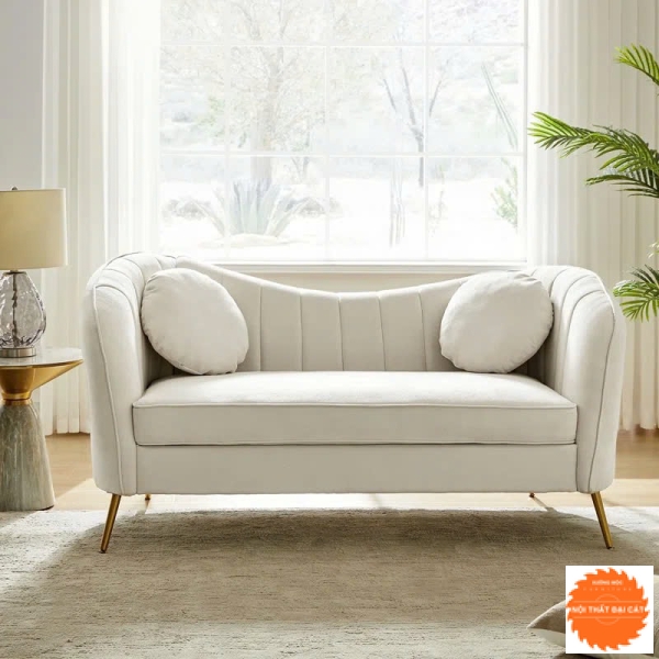 Ghế sofa đơn chân sắt nhiều màu sắc